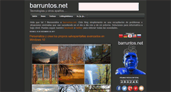 Desktop Screenshot of barruntos.net